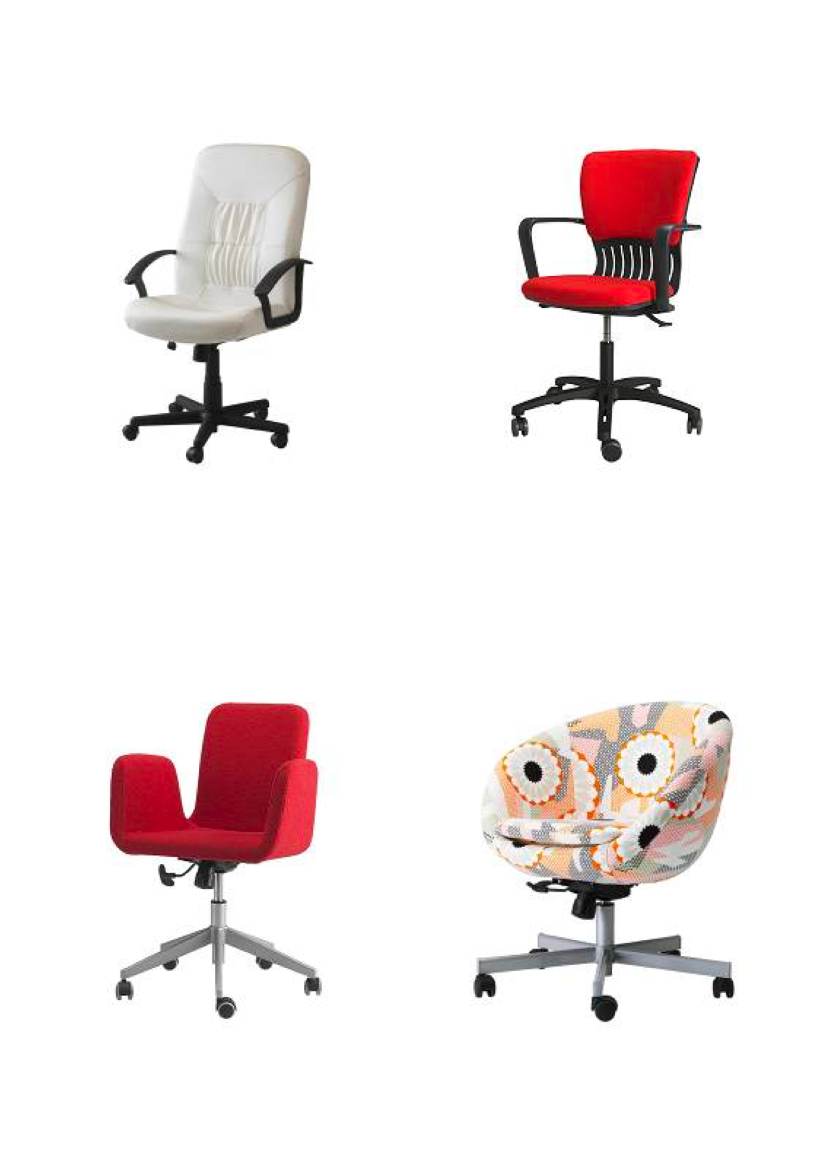 Ikea White Office Chair Canada - Draw-street